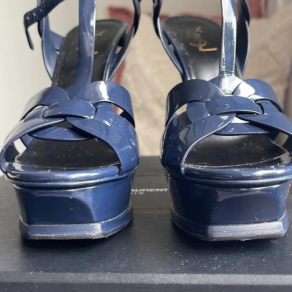 Saint Laurent 105 Tribute Platform Sandal - Picture 4 of 9